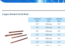 Earthing & Grounding Product Catalogue