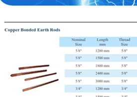 Earthing & Grounding Product Catalogue Earthing & Grounding Product Catalogue